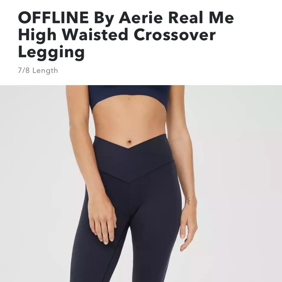 Aerie Offline Crossover Leggings - Picture 1 of 4
